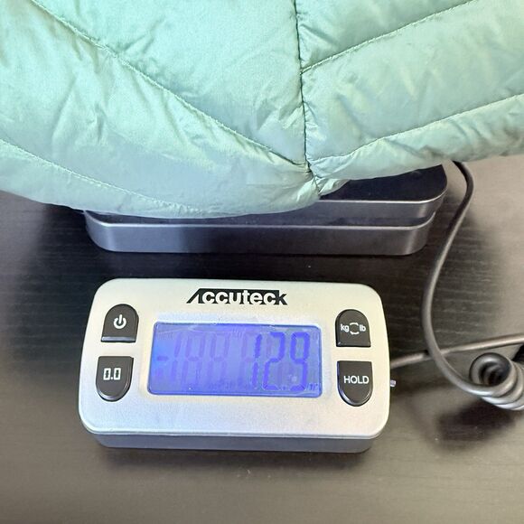 All In Motion Womens Extra Large Lightweight Packable Down Puffer Jacket Green - Picture 16 of 16